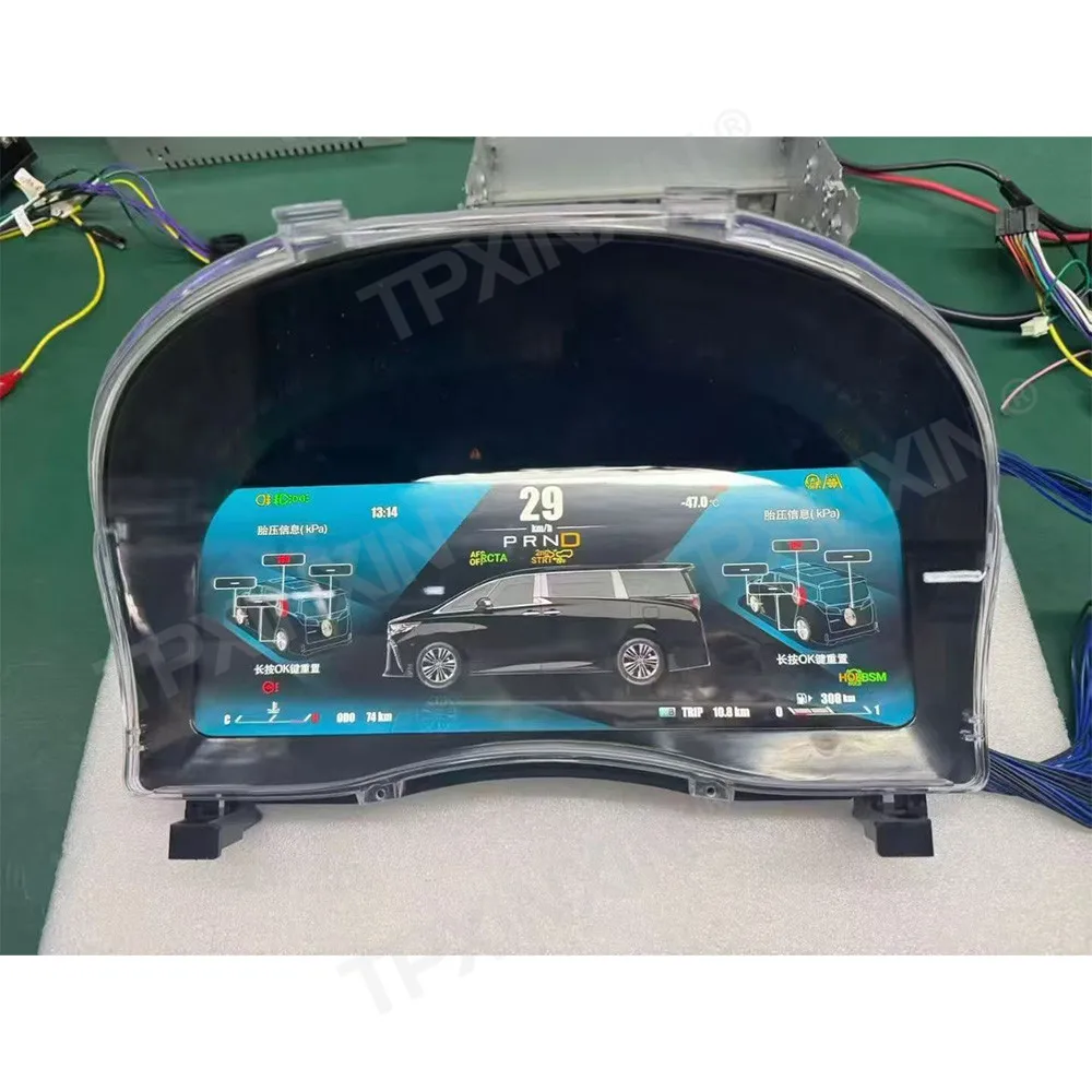 

For Toyota Vellfire Alphard 20 Series 30 Series 2008~2023 Upgrade 40 Series LCD Performance Display Dashboard DenaliDigital