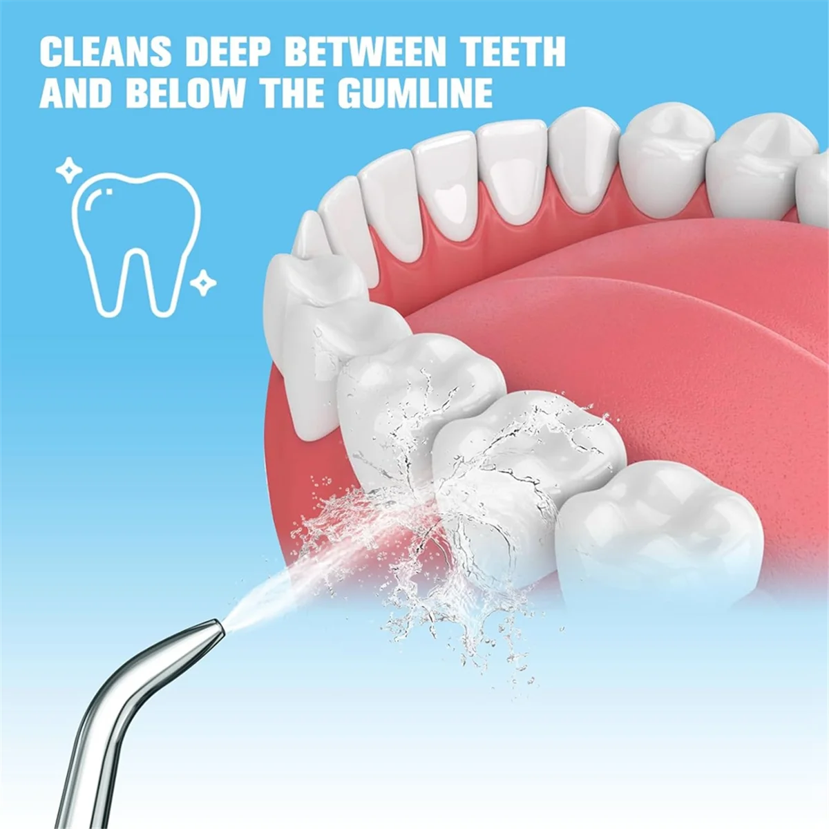 Pontas de substituição quentes para flosser de água waterpik, pontas clássicas de jato de substituição compatíveis para irrigador oral waterpik