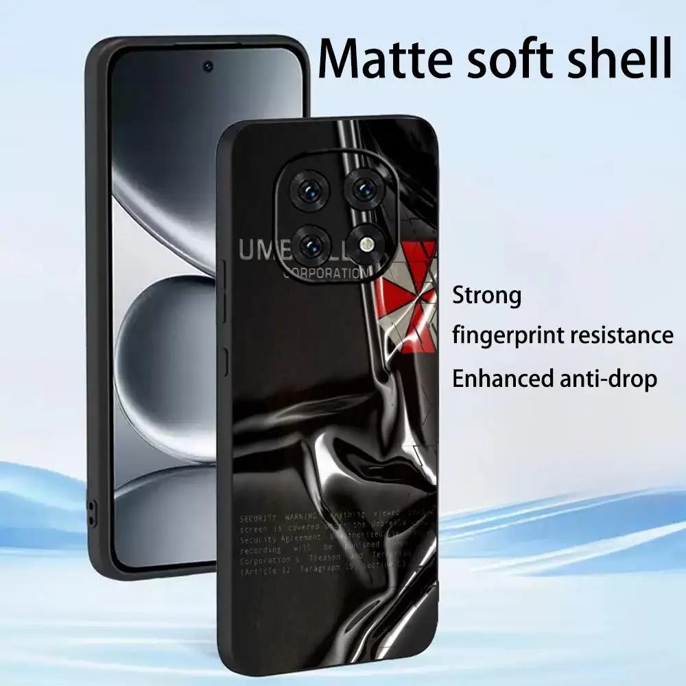 Hot Classic Evil Umbrella Phone Case Soft Black Phone Cover For Redmi Note15 11 12 13 14Pro Plus S 5G 14C A3 view 2