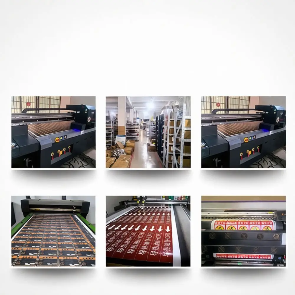 Heavy Duty Industrial Safety Notice Sign Board Custom Aluminum PVC Material Hazard Prohibition Warning Alert Display