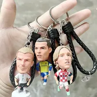 Football Fan Doll C Romecy Neymar Foden Levan Mbappe Bellingham Pendant Keychain Christmas Birthday Gift