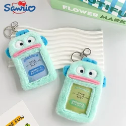 New Sanrio Children Toys Kawaii Hangyodon Bus Card Holder Cute Women Hangyodon Bank Card Cover Protective Case Kid Birthday Gift