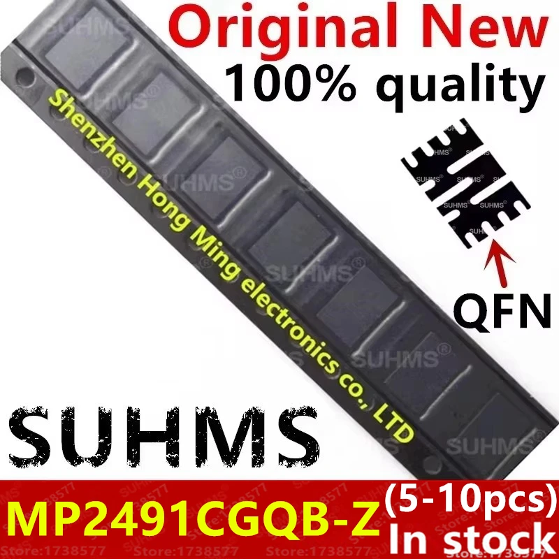 (5-10 peças) 100% novo MP2491C MP2491CGQB MP2491CGQB-Z para chipset BAX QFN-13