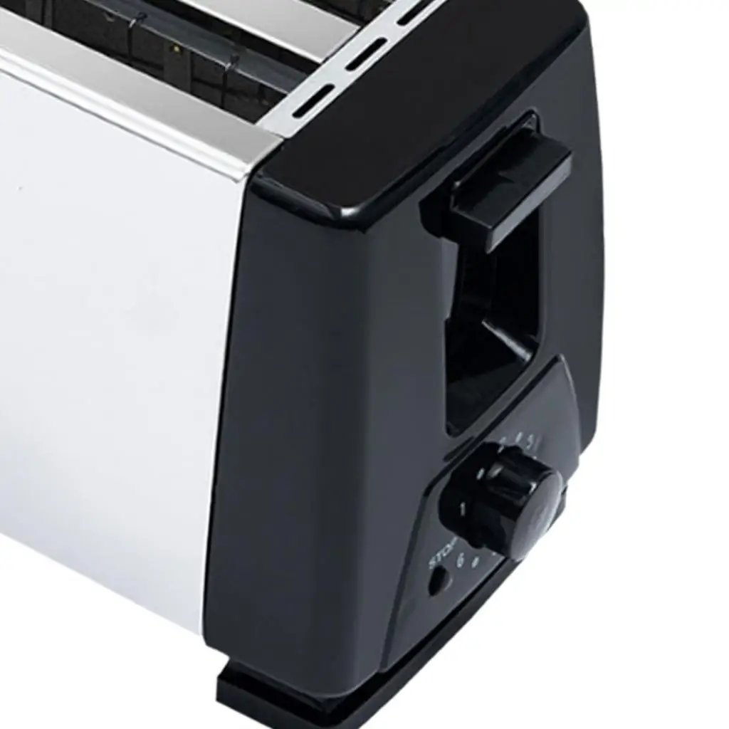 2 スライス自動高速加熱パントースター 750 ワットステンレス鋼電気トースター朝食マシンサンドイッチトースト