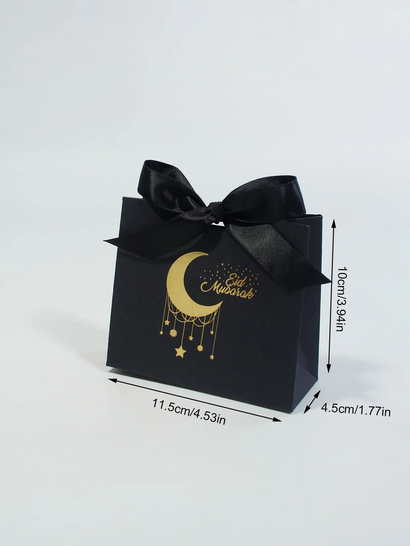 صندوق هدايا عيد سعيد الفطر، نجم القمر الجديد، رمضان، عيد سعيد، صندوق حلوى عيد الفطر الإسلامي، صندوق هدايا تزيين المهرجانات،