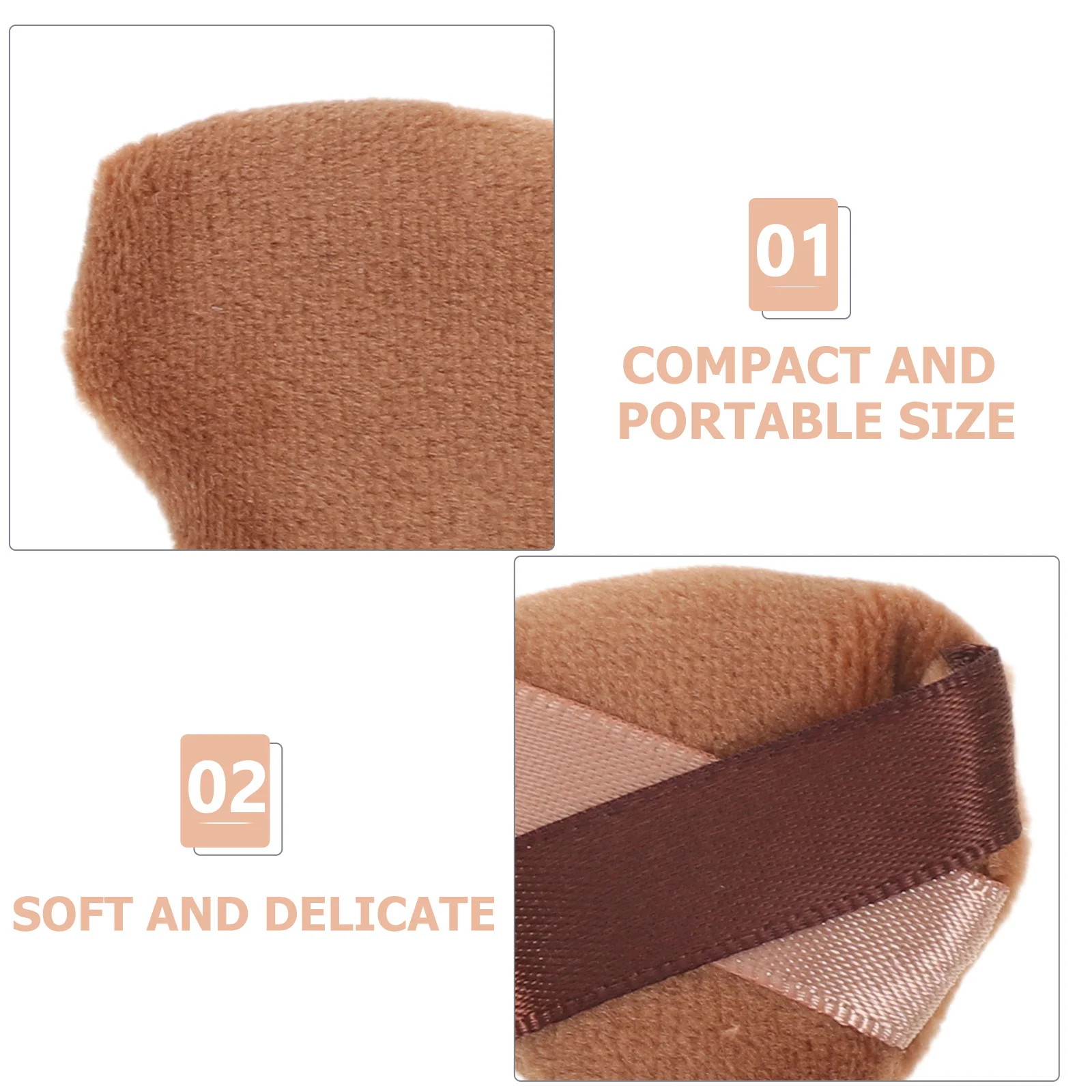 20 قطعة مسحوق مثلث نفخة القطيفة إسفنجة مكياج ناعمة لتطبيق الوجه الناعم مسحوق نفخة مثلث عشاق الأساس الإسفنج #6