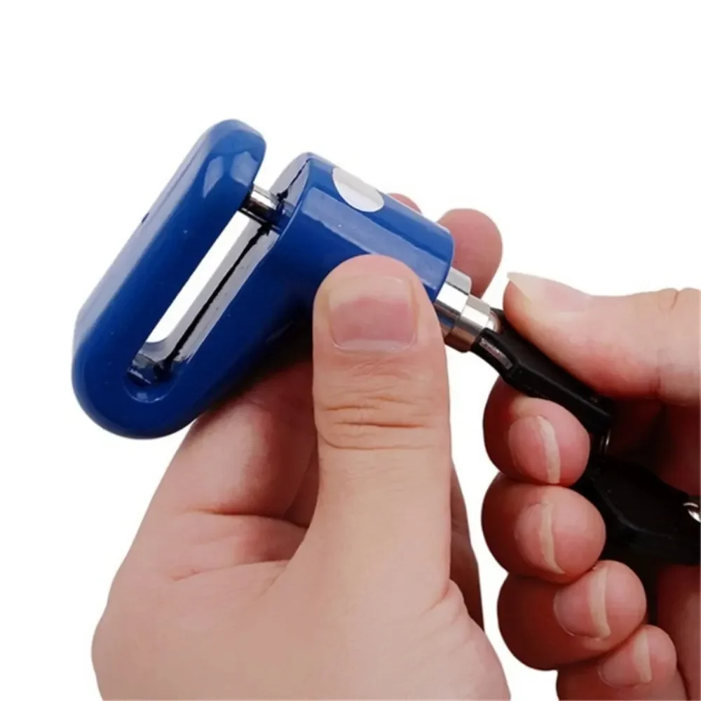 قفل فرامل قرصية مضاد للسرقة من KJOY للدراجات البخارية الكهربائية - قفل سلك فولاذي لسلامة الدراجة/الدراجات النارية