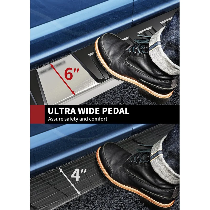 Durable Modified Welcome Side Pedal Lighting Accessories Suitable For RAM Four-Door Double Row Pickup Truck