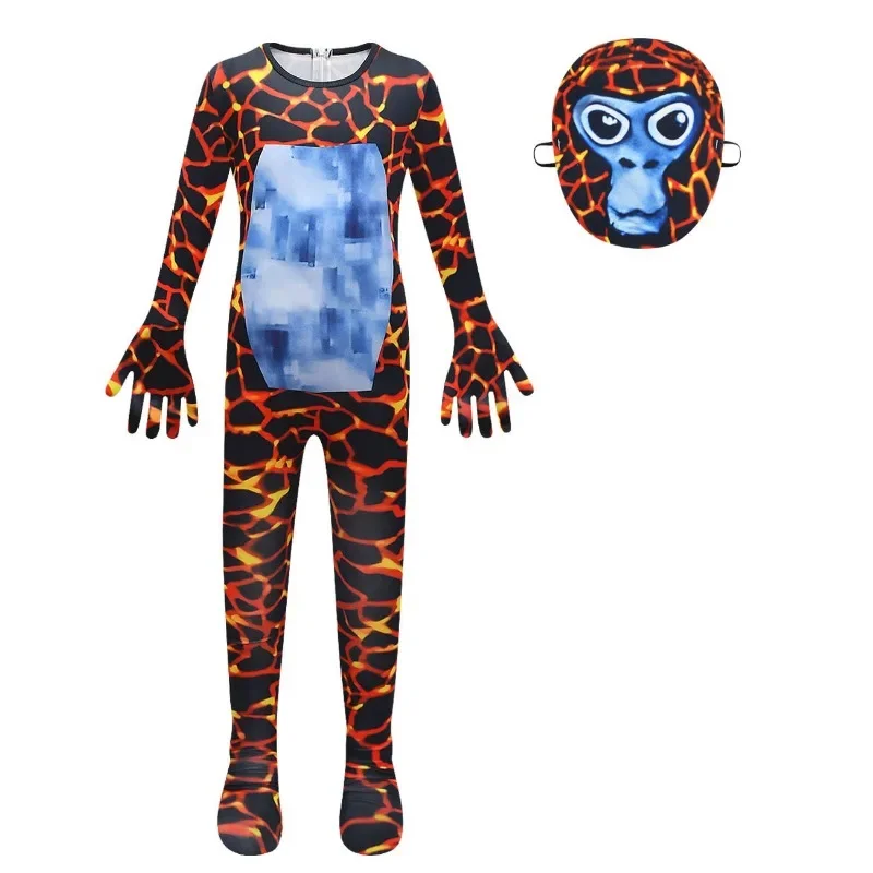 Halloween cosplay costume da gioco gorilla per bambini carnival kids party animal Tag body ragazzi ragazze performance collant Onesies