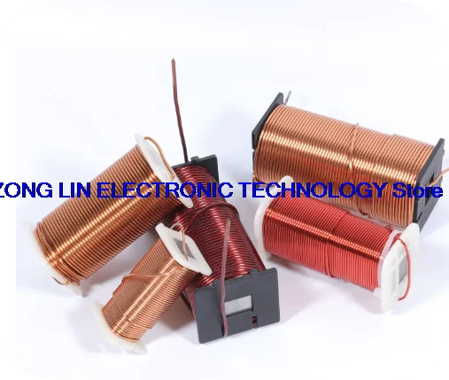 

0.5MM iron core inductor, high-purity oxygen free copper, 0.1mH-100mH, customized wire diameter, audio frequency divider
