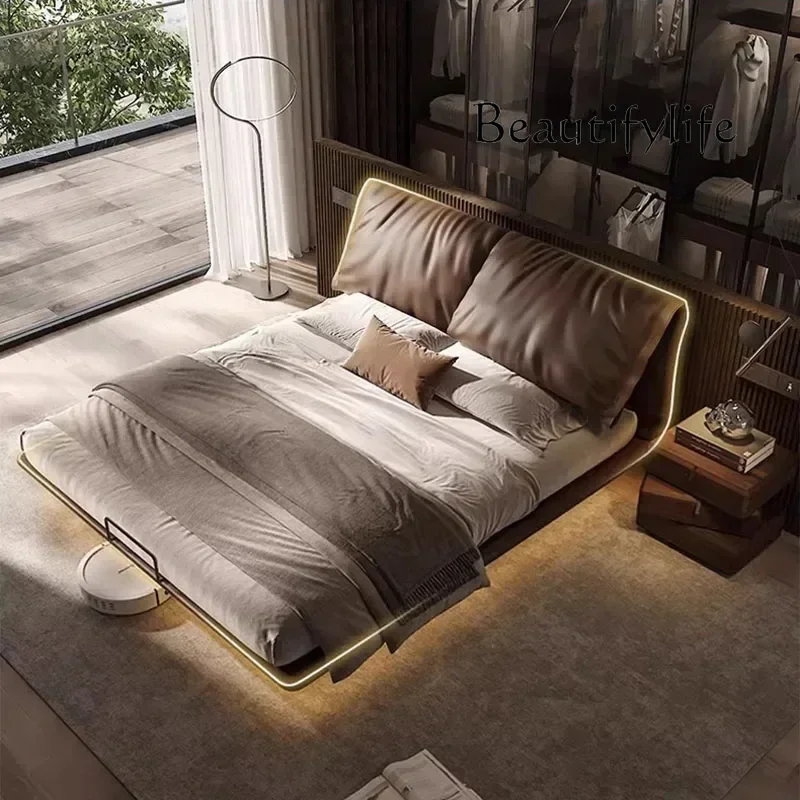 

X Nightstands Nordic Bed Double Bedroom Sleeping King Size Bed Frames Headboard Lounge Cama Matrimonial Home Furniture Decoracti