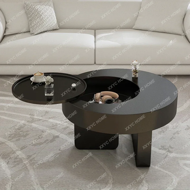 A A Nordic Trendy Coffee Table Modern Italian Space Saving。 Center Table Design Storage Mesa De Centro Sala Living Room Furnitur