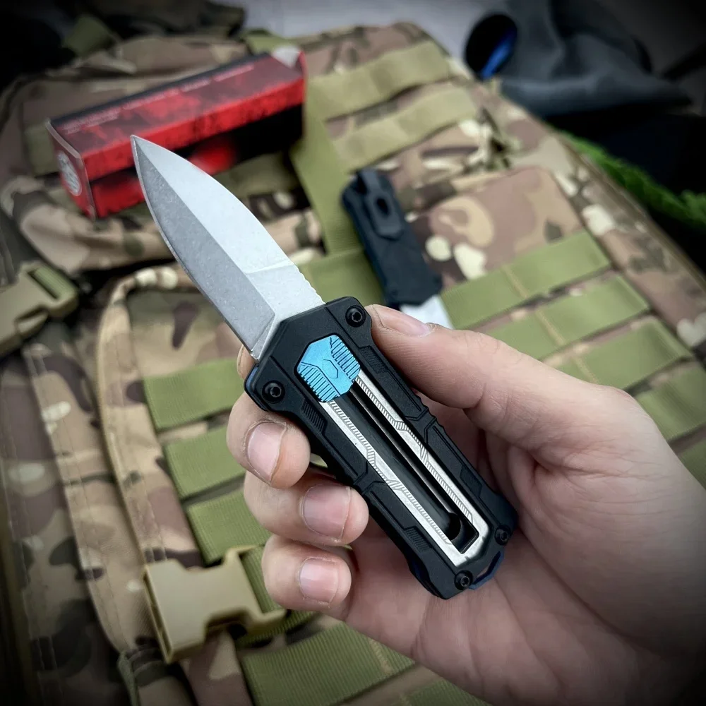 

KS 1190 Pocket Folding Knife 440C Blade Nylon Fiber Handle Outdoor Portable Belt Knife EDC Survival Defense Hunting Tools