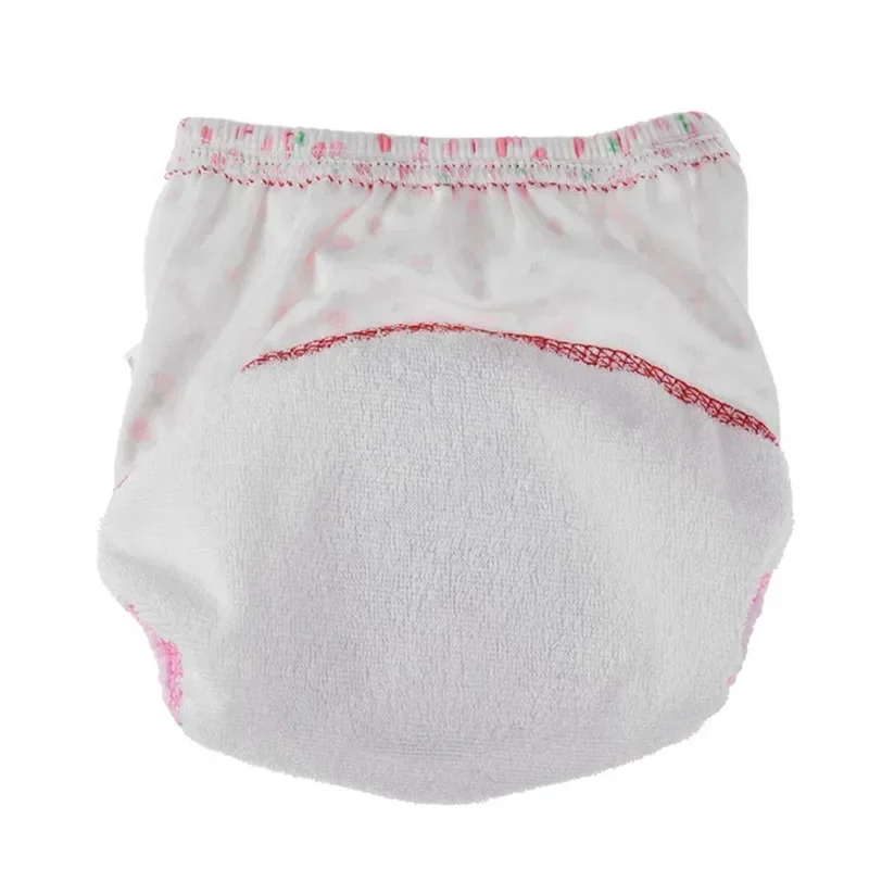 3 potong popok celana dalam latihan toilet bayi popok kain celana dalam dapat digunakan kembali popok pakaian dalam bayi yang dapat dicuci