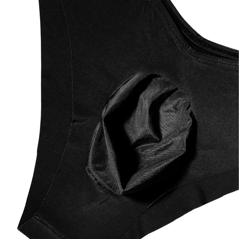 Celana Dalam Pria Model V-Waist Bahan Sutra Es Seksi Low-Rise G-String Tanpa Jahitan Bernapas Cepat Kering T-Back Olahraga Fitness Ukuran Besar 6XL