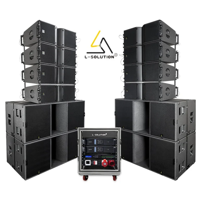 L-SOLUTION Professional Passive Line Array System K210 & KS28-9600W Max Power Precision Sound For Live Events & Installations