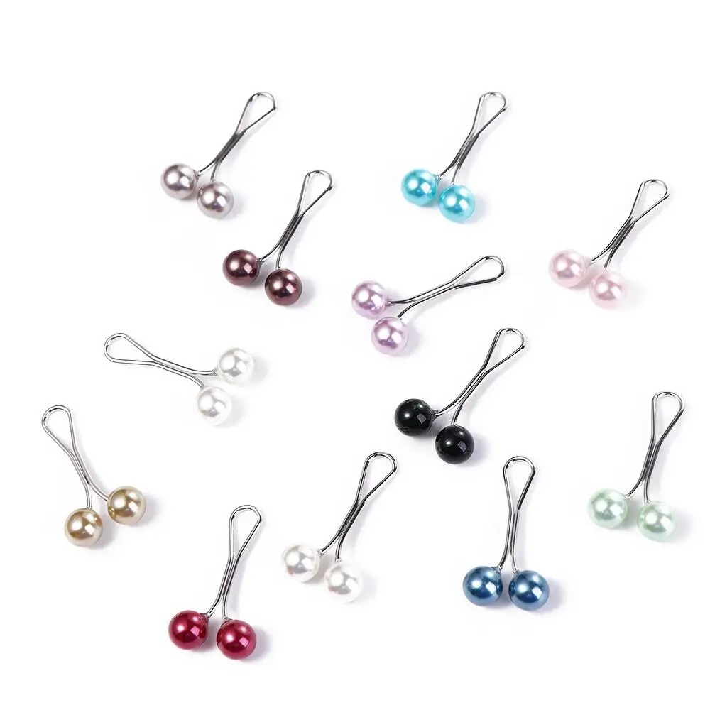 Пряжка для шарфа U-образной формы для девочек, вечерние украшения, мусульманский шарф, зажимы для шали, заколки для платка, зажимы для шарфа, женские броши