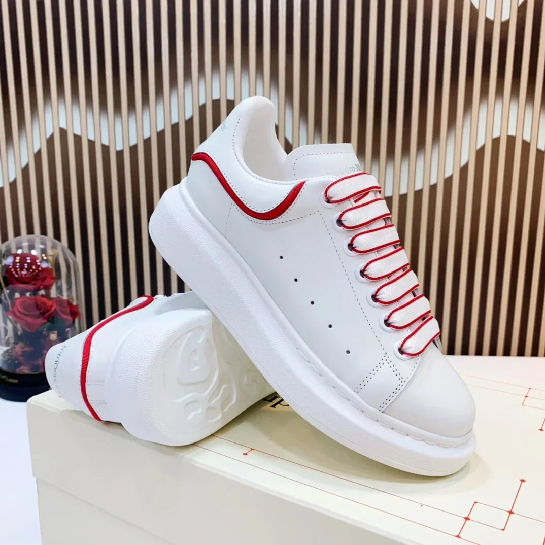 

Top Hight Quality Mens Casual Sneakers Real Leather Womens Brand Designer Tennis Shoes Classic Fashion Design running shoes