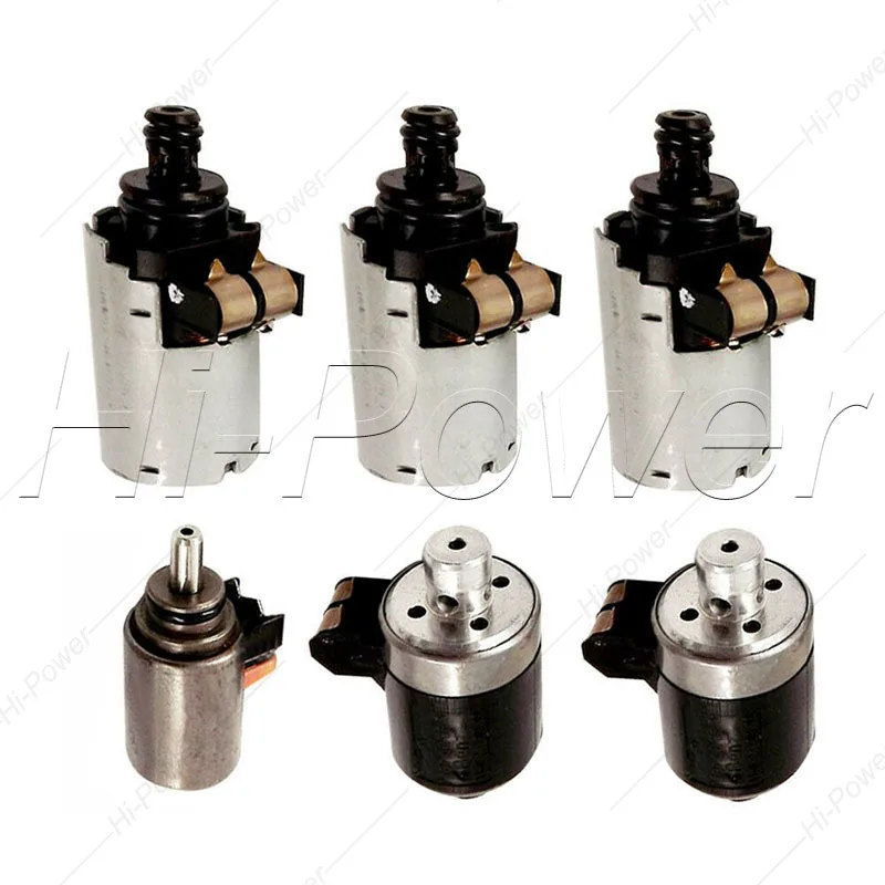 Original 100% tested 722.6 Automatic Transmission Solenoids 6 Pcs Per Set For Mercedes Benz 5-SPEED Car Accessories