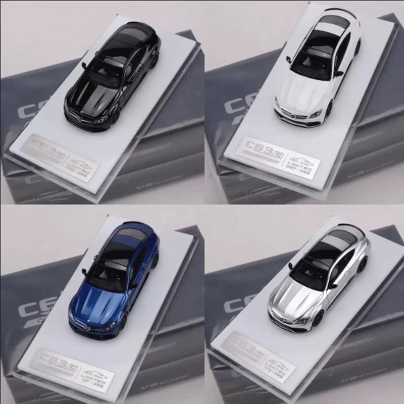 

Cars Lounge 1:64 W205 C63S Coupe Resin Simulation Car Model Static Collection Decorated Holiday Gifts Toys