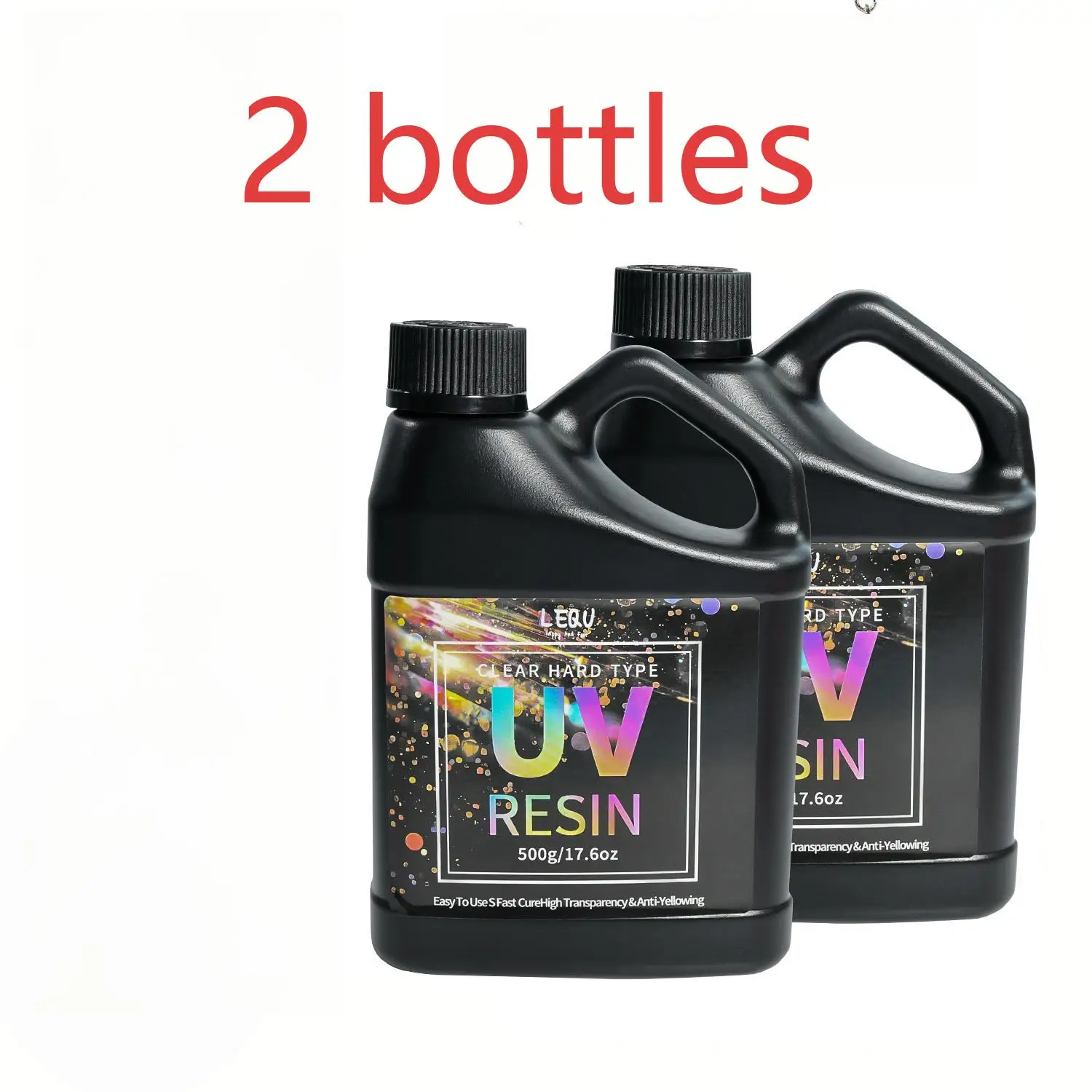 100/200/500/1000g UV Epoxyharslijm Hoge helderheid Sneldrogende lijm Hoge hardheid DIY-benodigdheden voor harslijm Sieraden maken