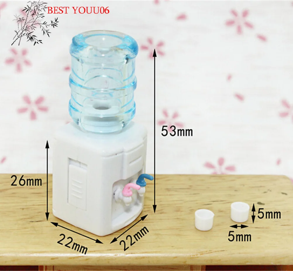 

Hot 1PC 1:6 1:12 Scale Drinking fountains Dollhouse Miniature Toy