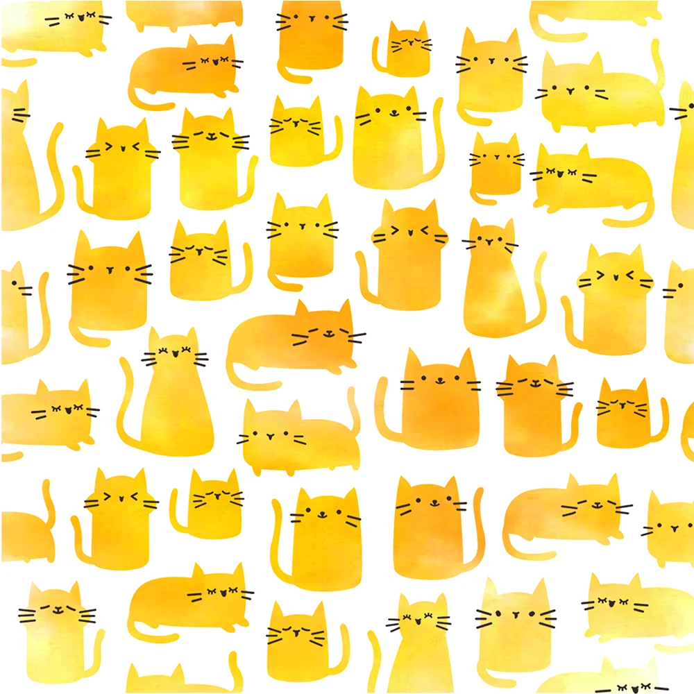 MangoCraft 귀여운 만화 뚱뚱한 고양이 플라스틱 스텐실, 장식용 DIY 스크랩북 용품, 카드 앨범 배경용 스텐실, 2PCs