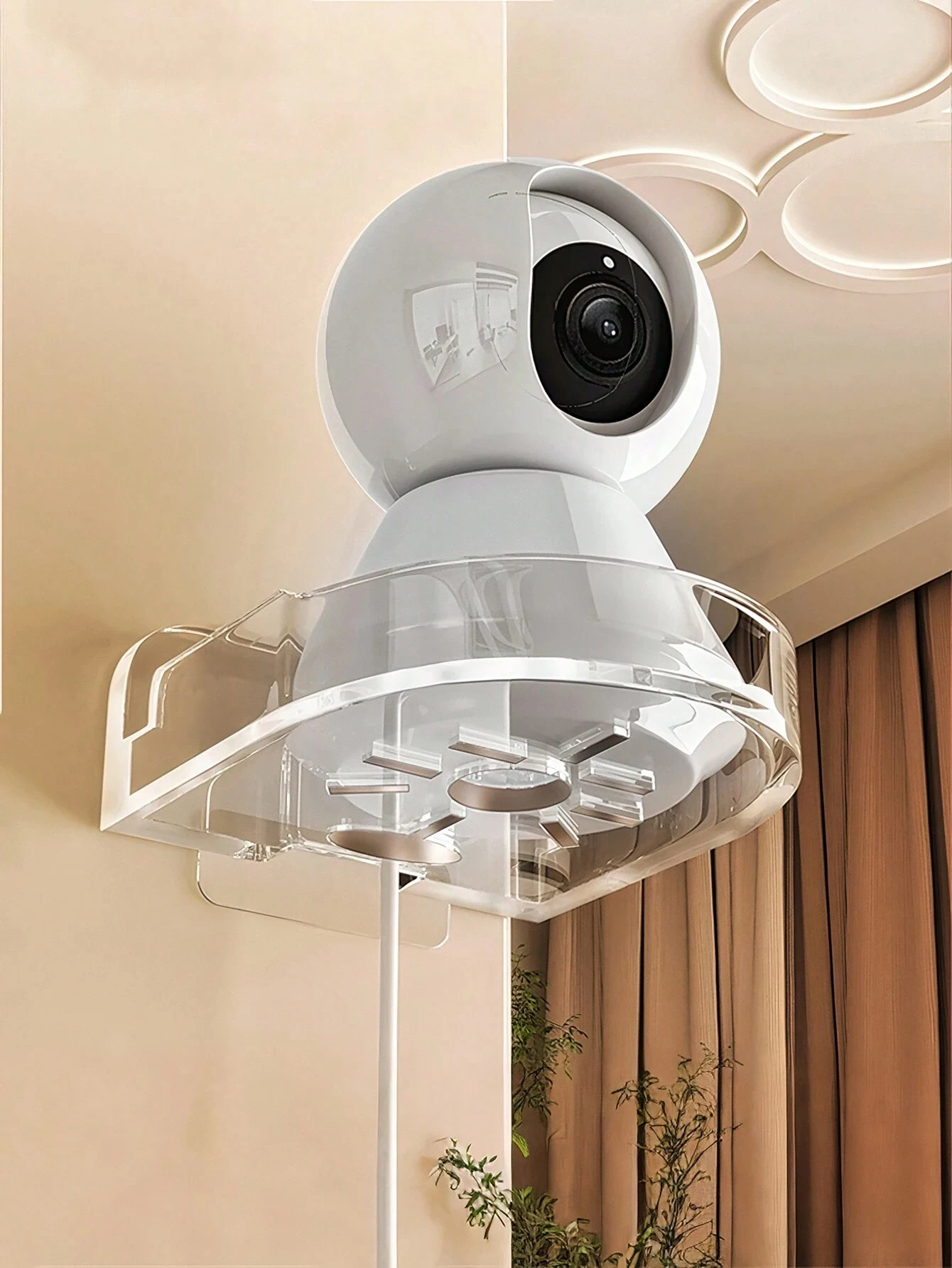 Universelle, nicht bohrende Wandhalterung für CCTV-Kamera – langlebiger und platzsparender Aufbewahrungshalter – Detail 3