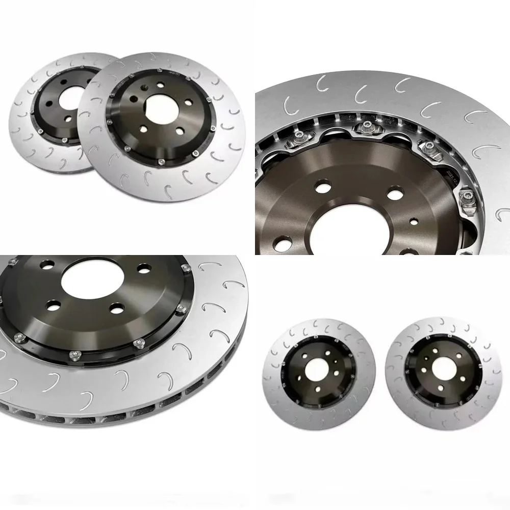 Vordere 375x36mm 2-teilige Hochkarbon-Legierung Bremsscheibe 4M0615301AM für Audi RS4 B9 RS5 Quattro Auto-Bremsteile