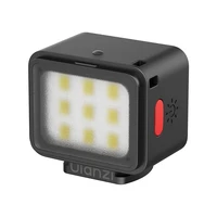 Ulanzi DG01 Cube Light Mini fotografía luz para cámaras de acción trípodes Selfie transmisión en vivo Vlog productos disparos videollamada