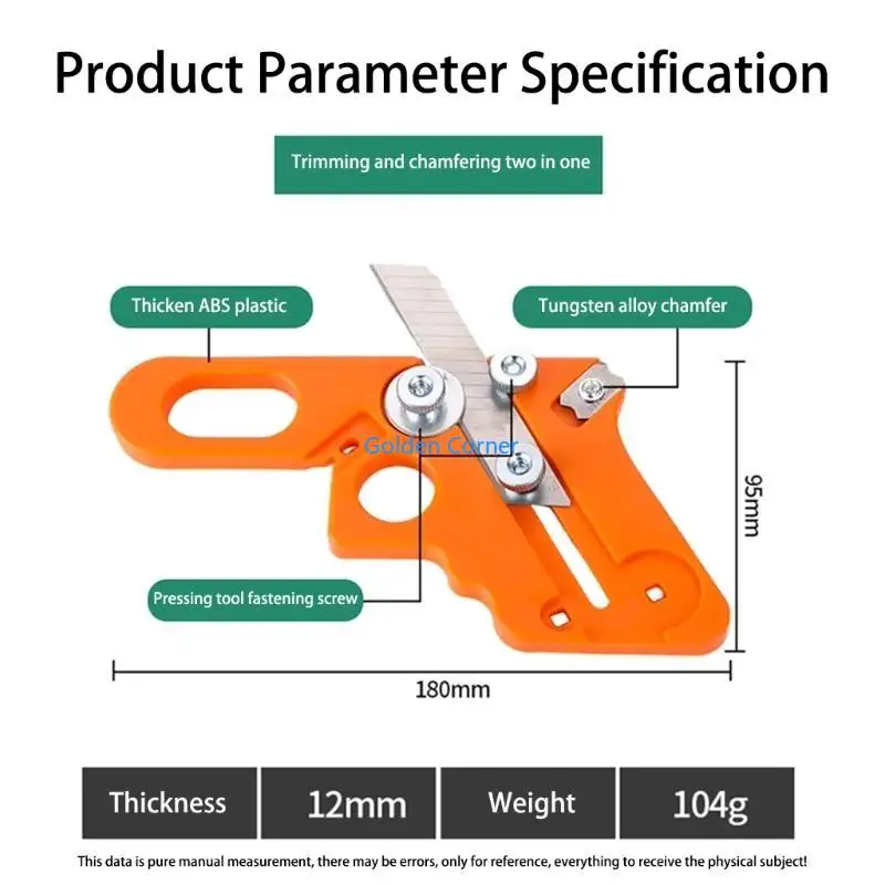 

E15D Deburring Tool Trimmer Debring Regring Readges Руководство по балде