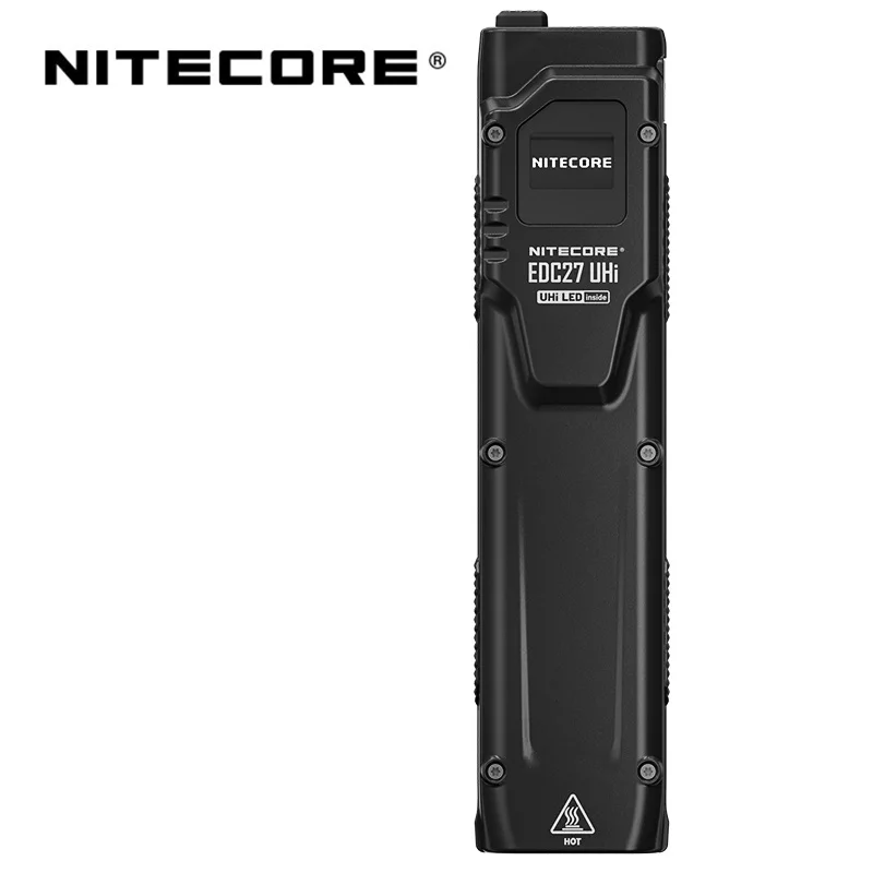 NITECORE EDC27 UHi 3100 Lumens USB-C Rechargeable Ultra Slim Tactical EDC Flashlight Built in Li-ion Battery