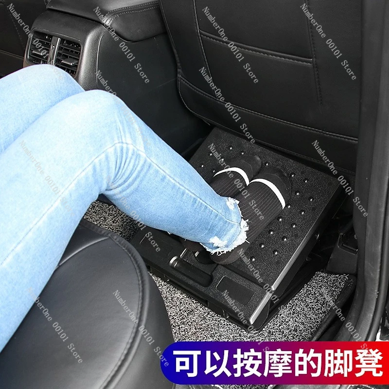 

Car ottoman footrest portable travel footrest