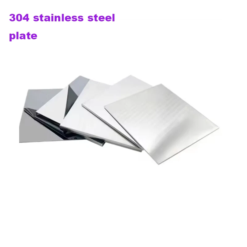 304 Cutting Processing Custom Thin Steel With High Quality Precision Machining Stainless Steel Plate Thk0.3/0.5-3mm W100-500mm