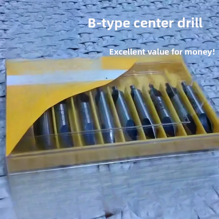 Genuine Type A/B Center Drill 1/1.5/2/2.5/3/3.15/4/5/6/6.3 High Precision