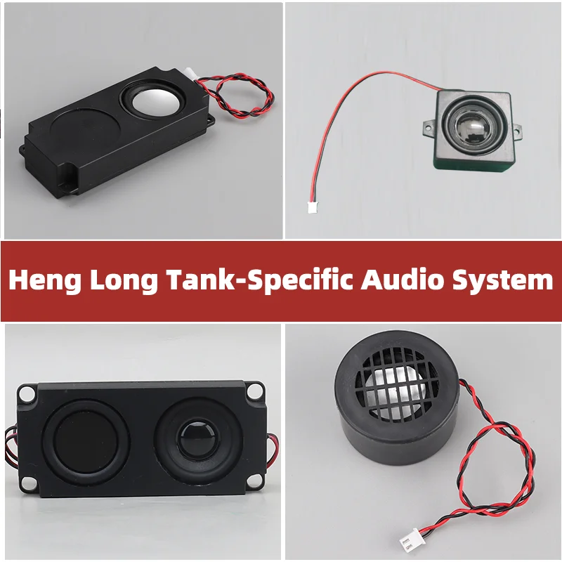 Heng Long 1/16 Serbatoio telecomandato Accessori per altoparlanti universali Altoparlante piccolo di alta qualità e altoparlante audio di grandi dimensioni