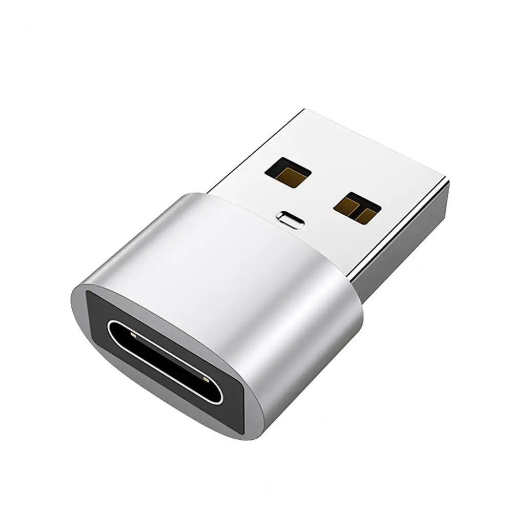 Type-C Otg Adapter Connector Snel Opladen Aluminium Usb Naar Type-C Converter Voor Laptop Pc Computer