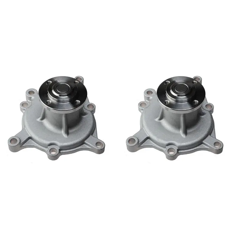 

2X 1874206 Tractor Water Pump For Isuzu 3AF1 6-5-13610-140-2-0 For ISEKI TE2102 TE2104 TE3210 TE3210F TU1700 TU1900 G212-N30R