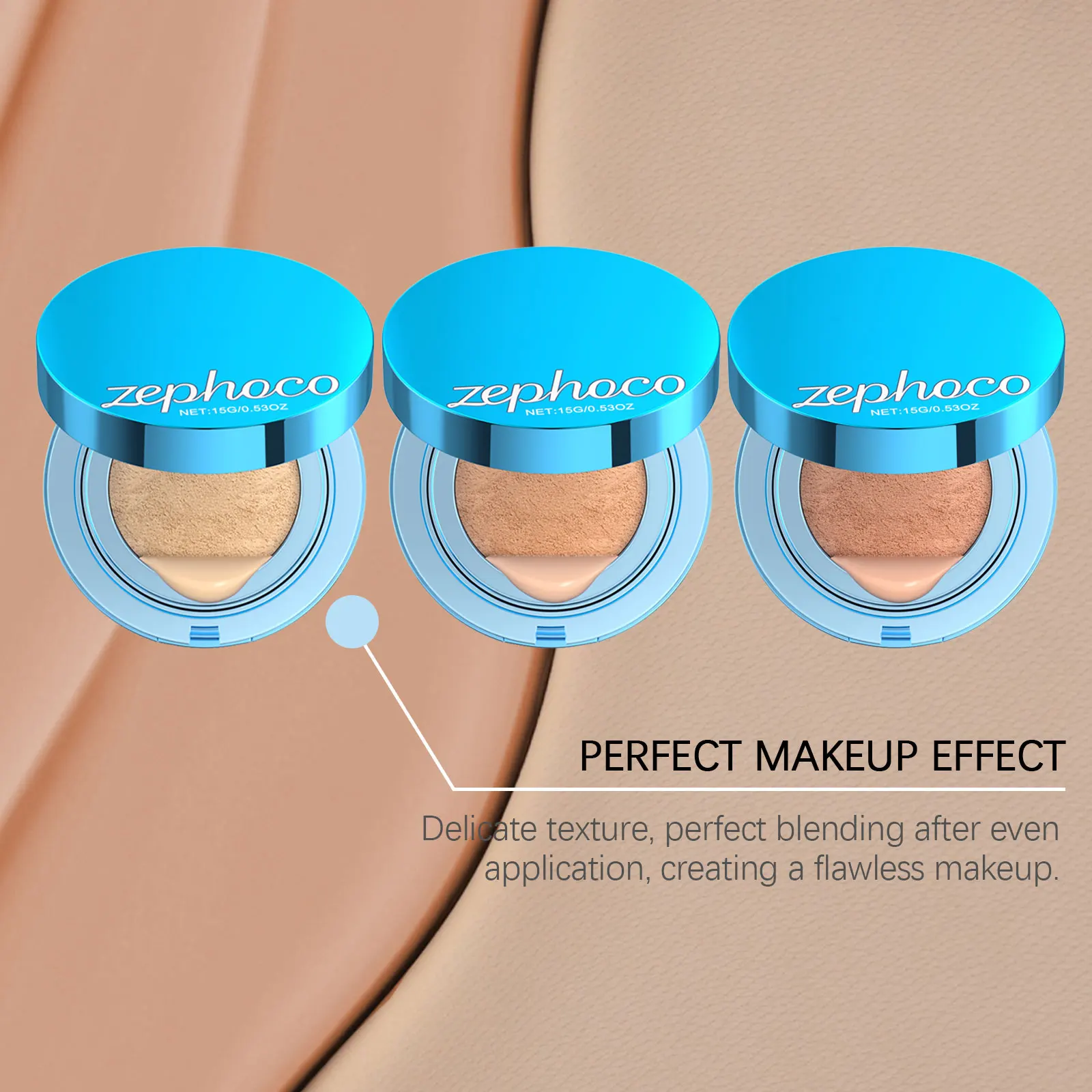 クッションファンデーション コンシーラー マット 長持ち オイルコントロール 防水 CCクリーム 自然美白 フェイスメイクアップ コスメ BBクリーム