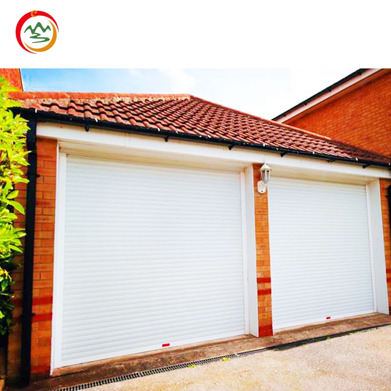 

Customized Aluminum Roller Shutter Door Modern Industrial Design Manual Automatic Garage Door Stylish Rolling Open Exterior