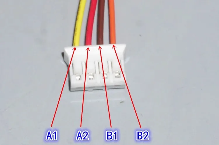 2-phase 4-wire mini precision 36 circular thin stepper motor 0.9 degrees