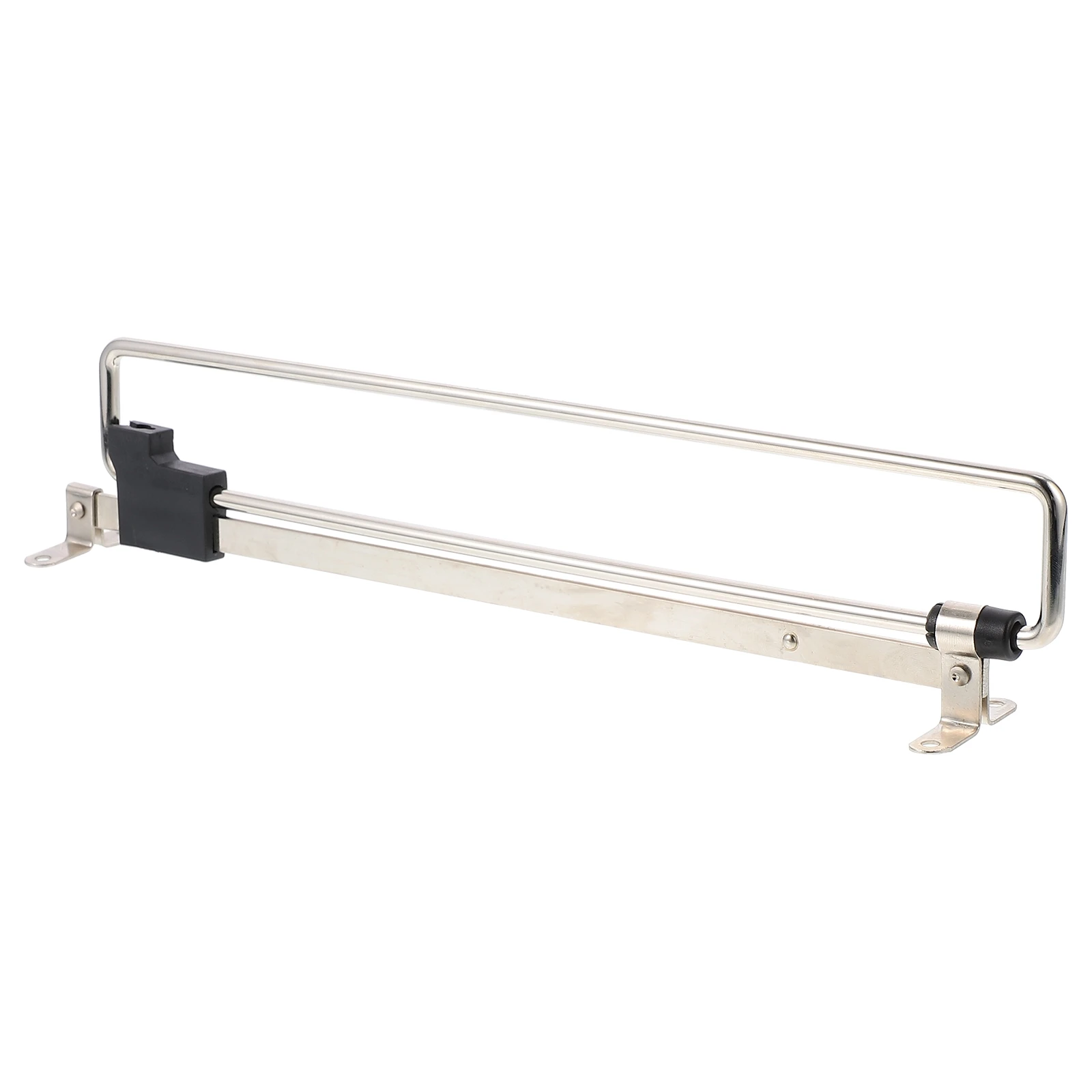 

1 set Telescopic Hanging Rod 50CM Silver Plastic Expandable Closet Organizer Rack Storage Hanger Wardrobe Accessories Bathroom
