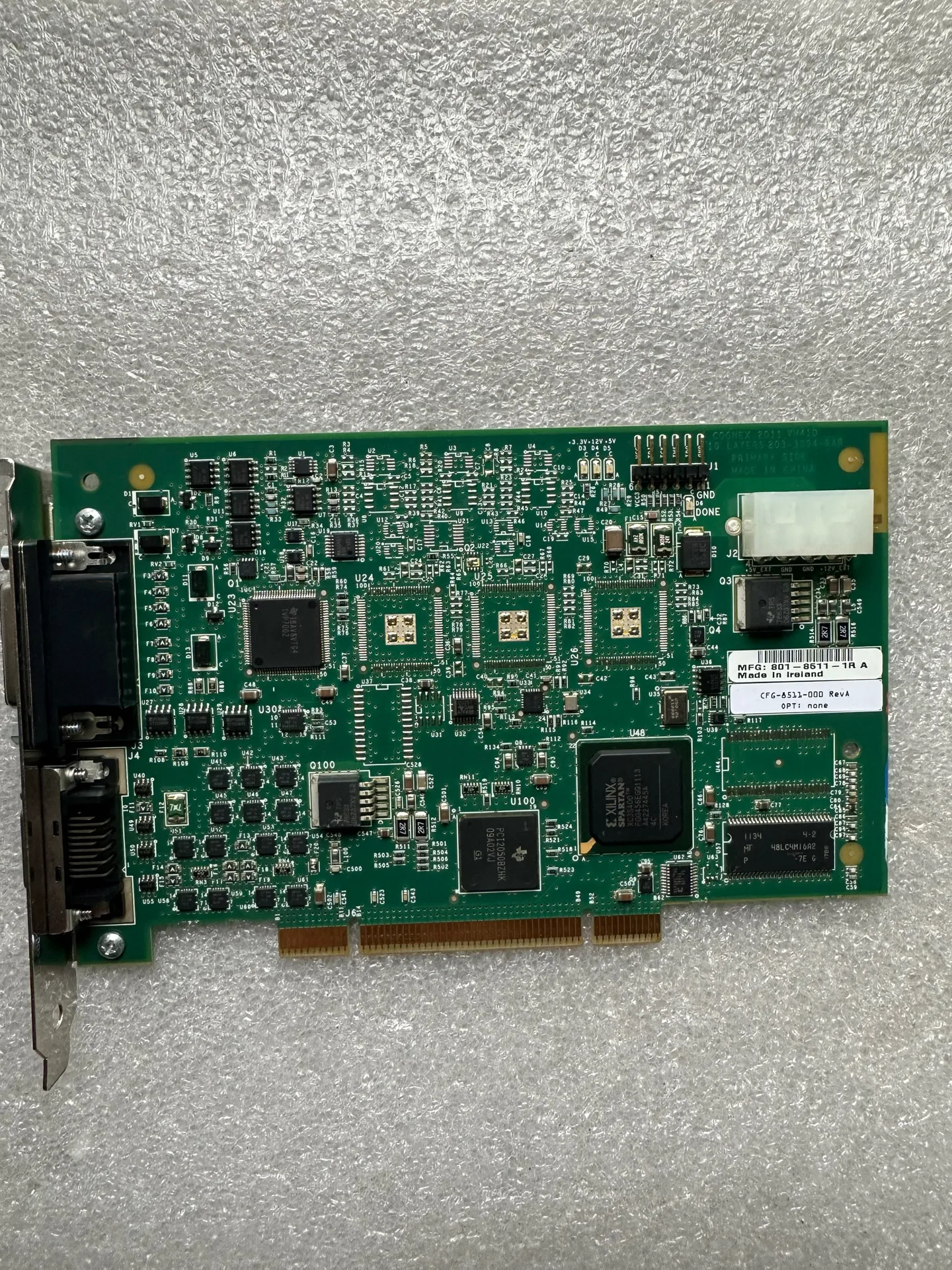 COGNEX CFG-8511-000 REV. A Diagram