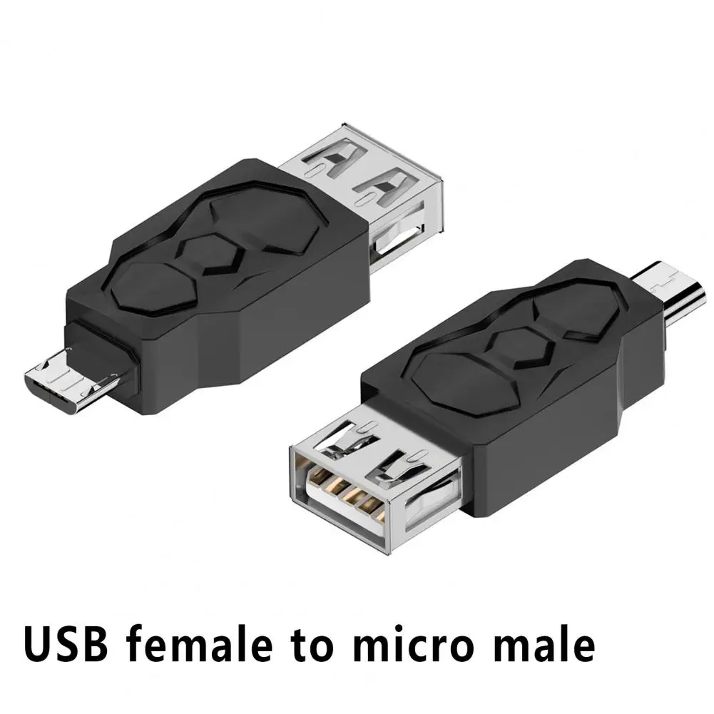 Multi-device Usb Adapter High-speed Micro to Mini Usb Adapter for Simple Plug Play Transmission Male to Female 2.0a for Usb