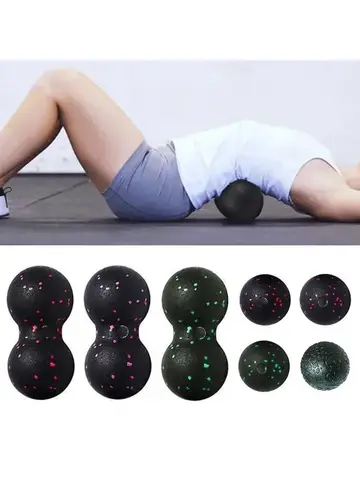 EPP 8cm Peanut Massage Ball – High-Density Myofascial Release Therapy Tool for Muscle Pain Relief, Yoga & Fitness Recovery