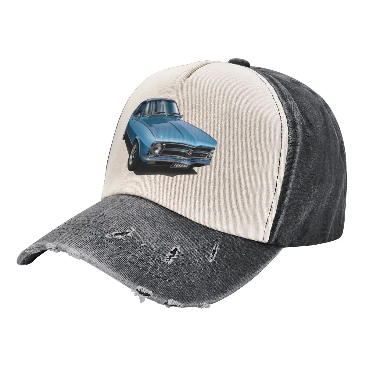 Illustrated Holden LC GTR Torana - Blue Baseball Cap Golf Hat Man cute Snap Back Hat foam party Hat Women Hats Men's