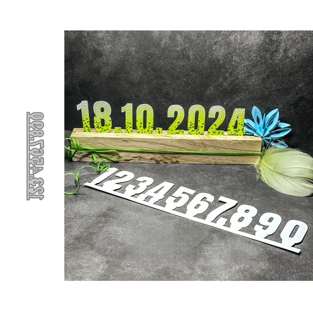 2026 neue Ankunft Zahlen für Blöcke Metall Stanzformen für DIY Scrapbooking Kartenherstellung Schablonen Prägung Handwerk Dekoration
