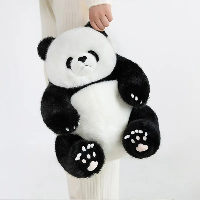 Kawaii Plush Panda Toys for Children, Stuffed Soft Animal Bear Doll, Birthday Gift, 50cm