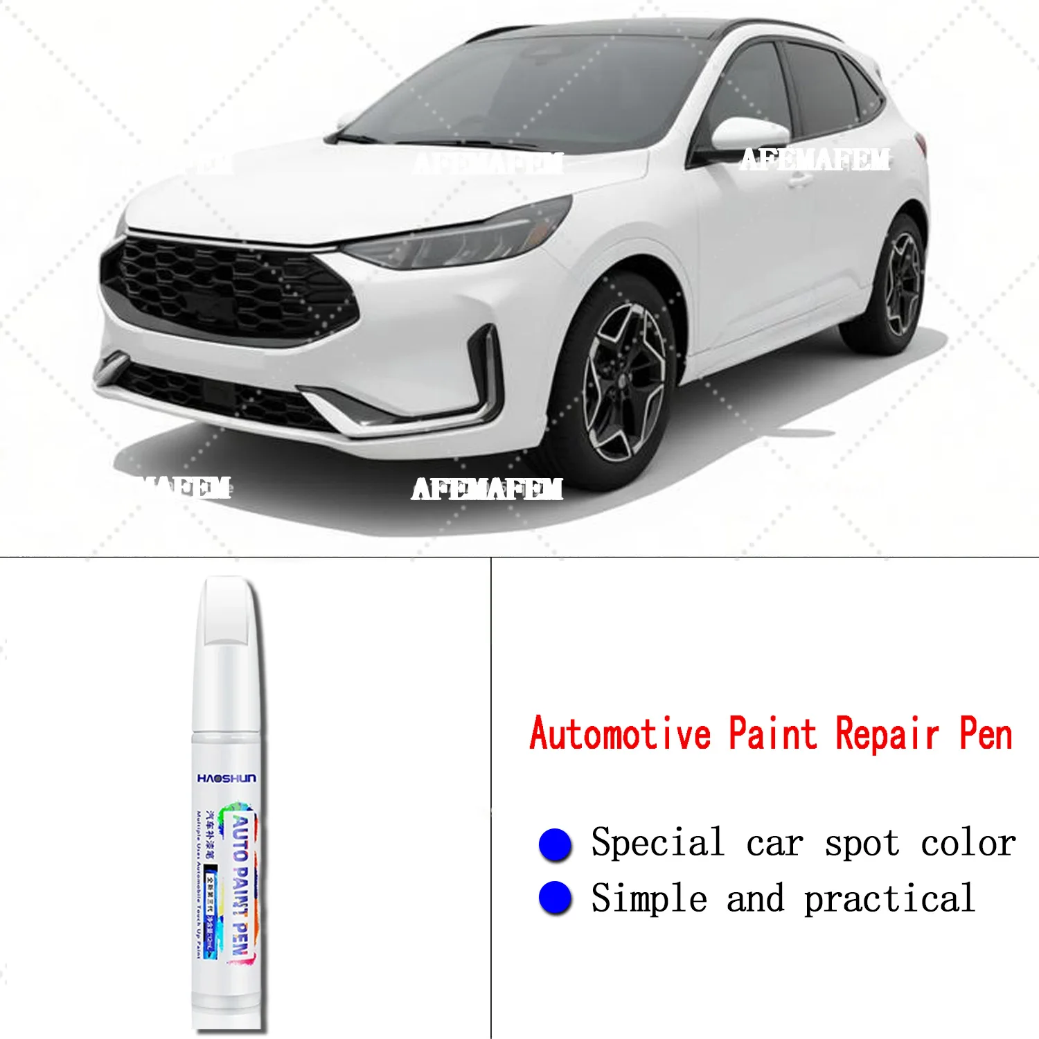 For FORD KUGA Professional Paint Touch Up Pen Restores Original Factory Paint Finish, Enhances Gloss & New Car Shine Effectively