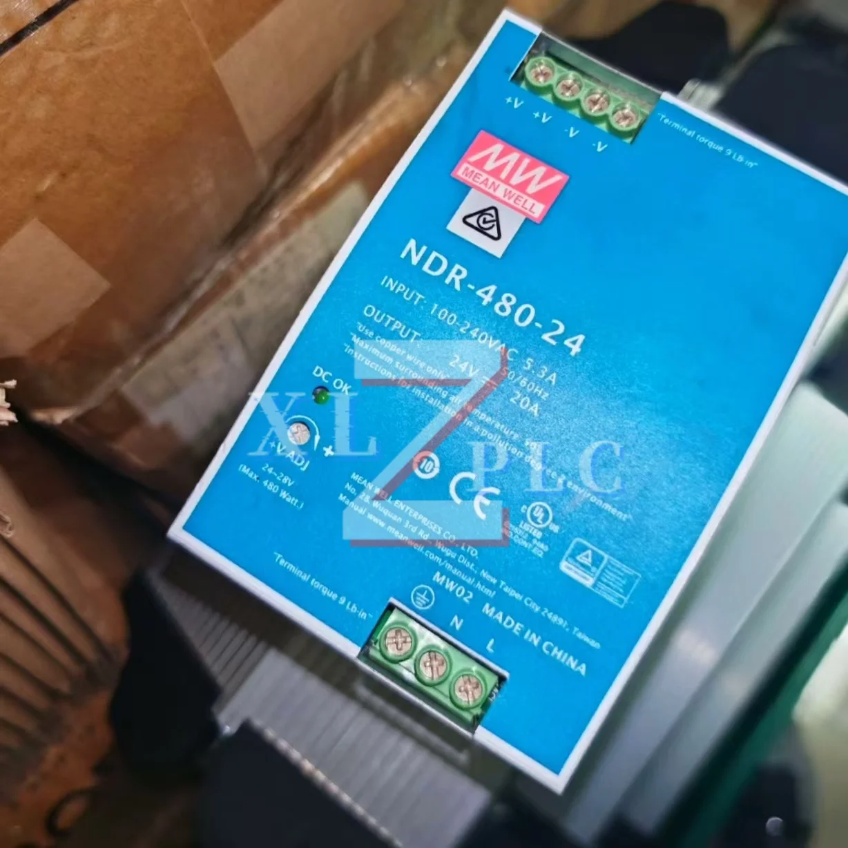 

Блок питания новый оригинальный NDR-480-24 NDR-480-48